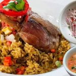 arroz con pato comidas peruanas